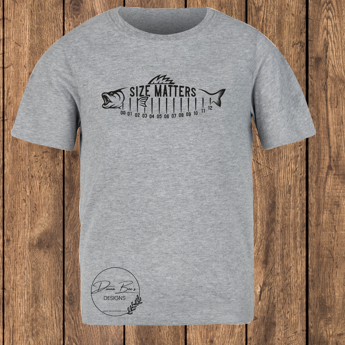 Fishing| Size Matters | Graphic Tee