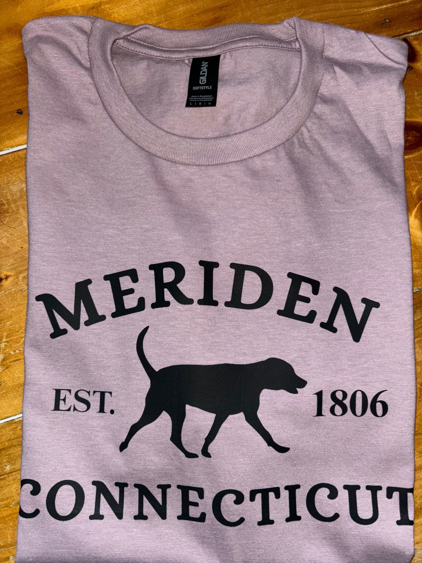 Black dog | Meriden Tee | Hometown