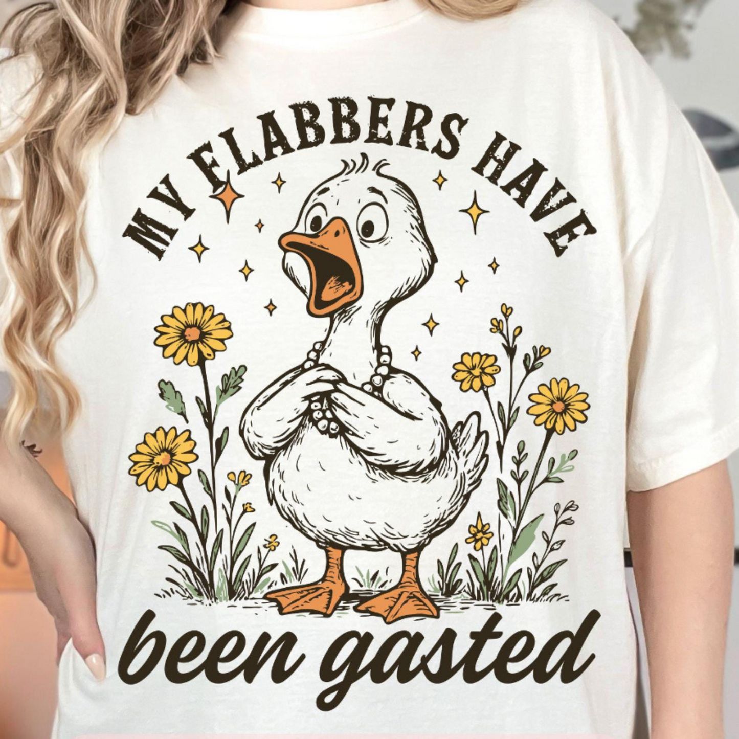 My flabbers have been gasted | Funny graphic tee