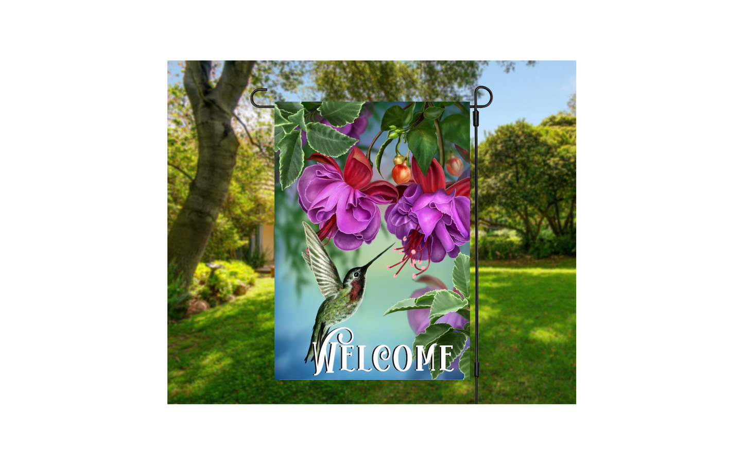 garden flag stand|donnabees.com/