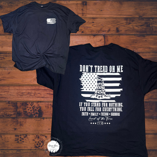 Dont tread on me tee