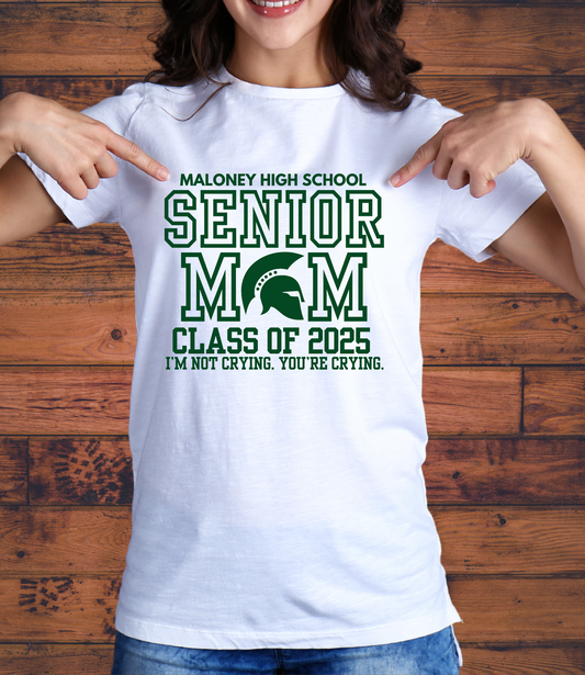 High school Mascot tee | Senior Mom | Class of 2025