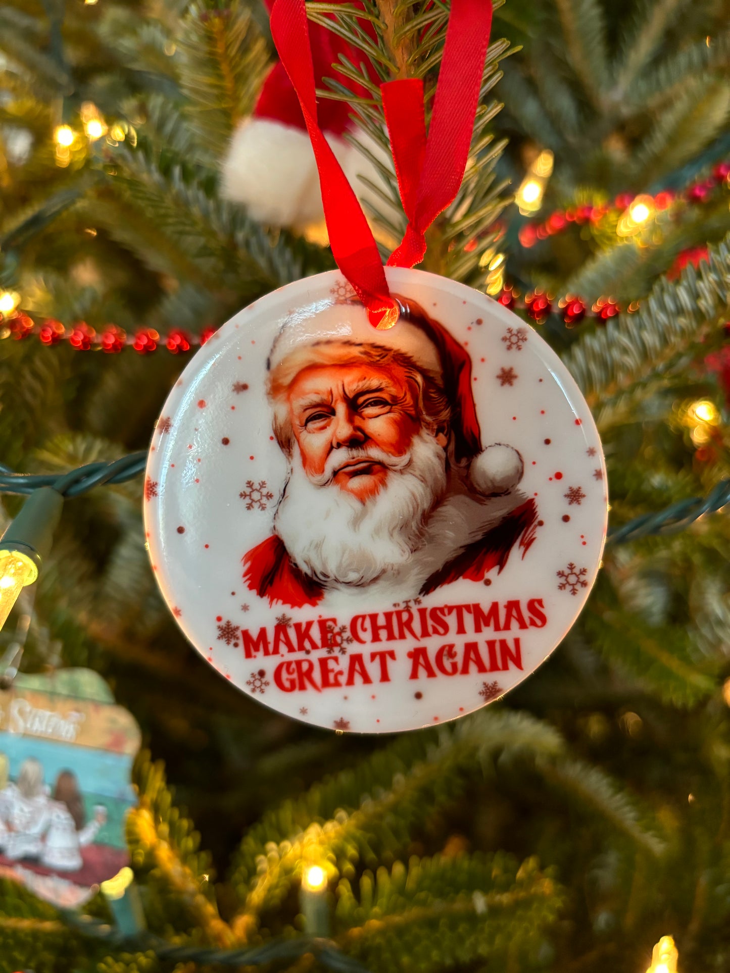 Make Christmas Great again | Trump ornament