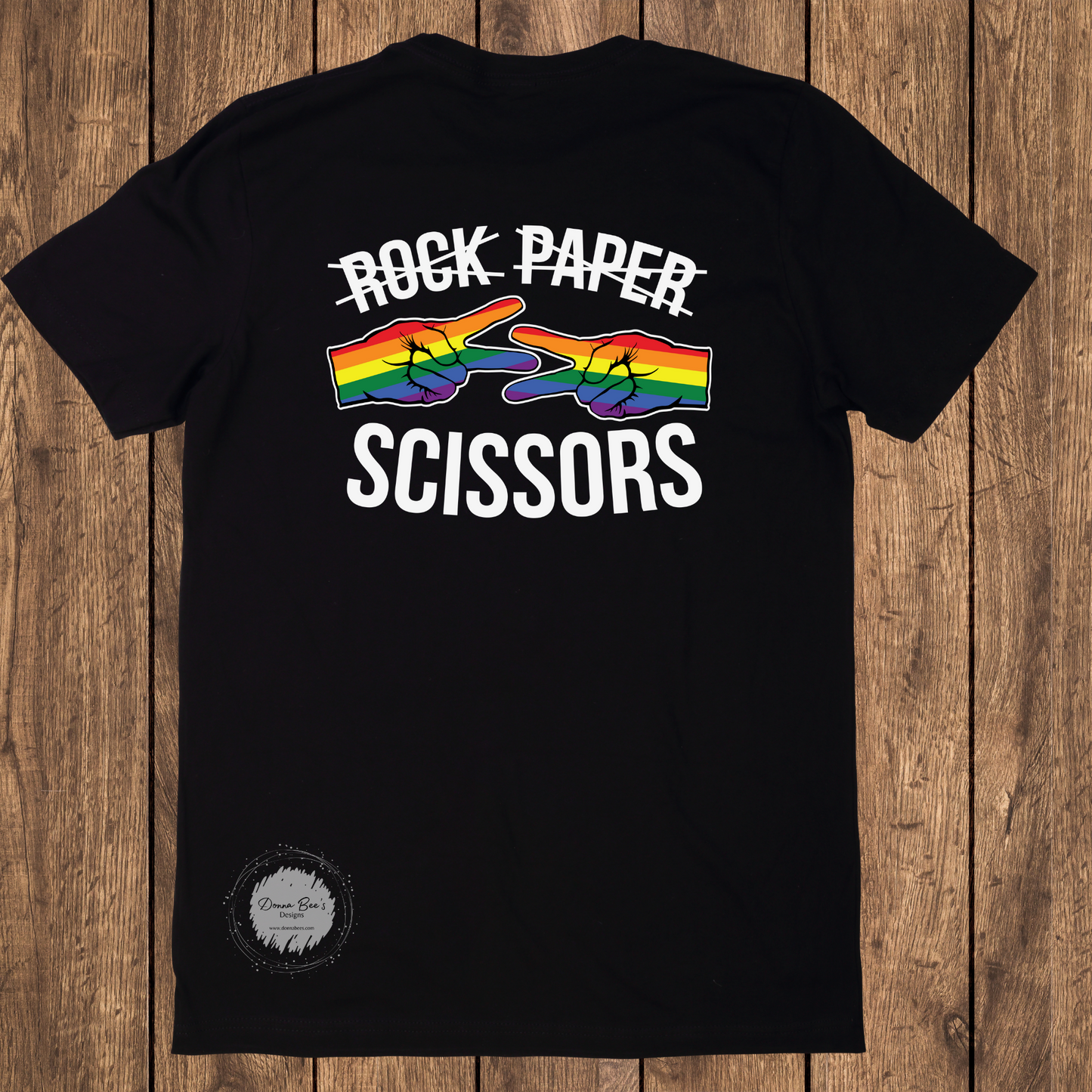 Pride | Rock Paper Scissors | Lesbian tee