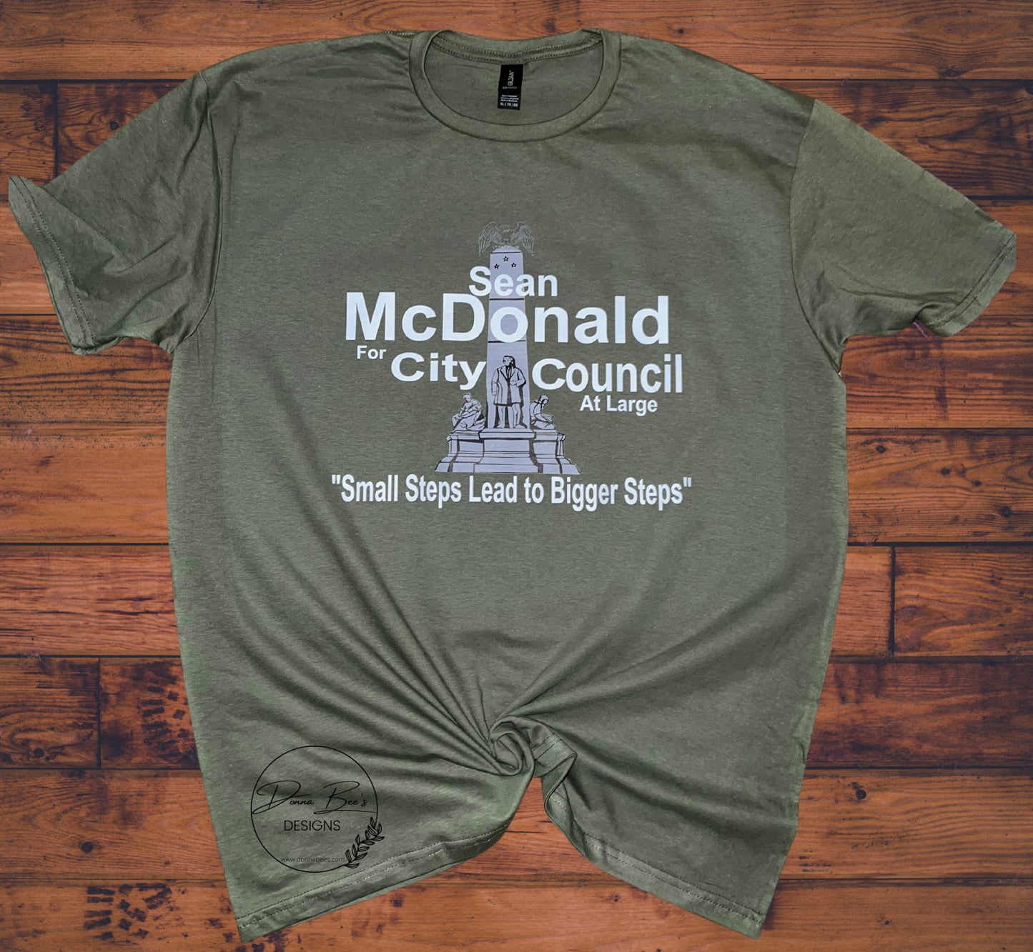 Sean McDonald City a council tee