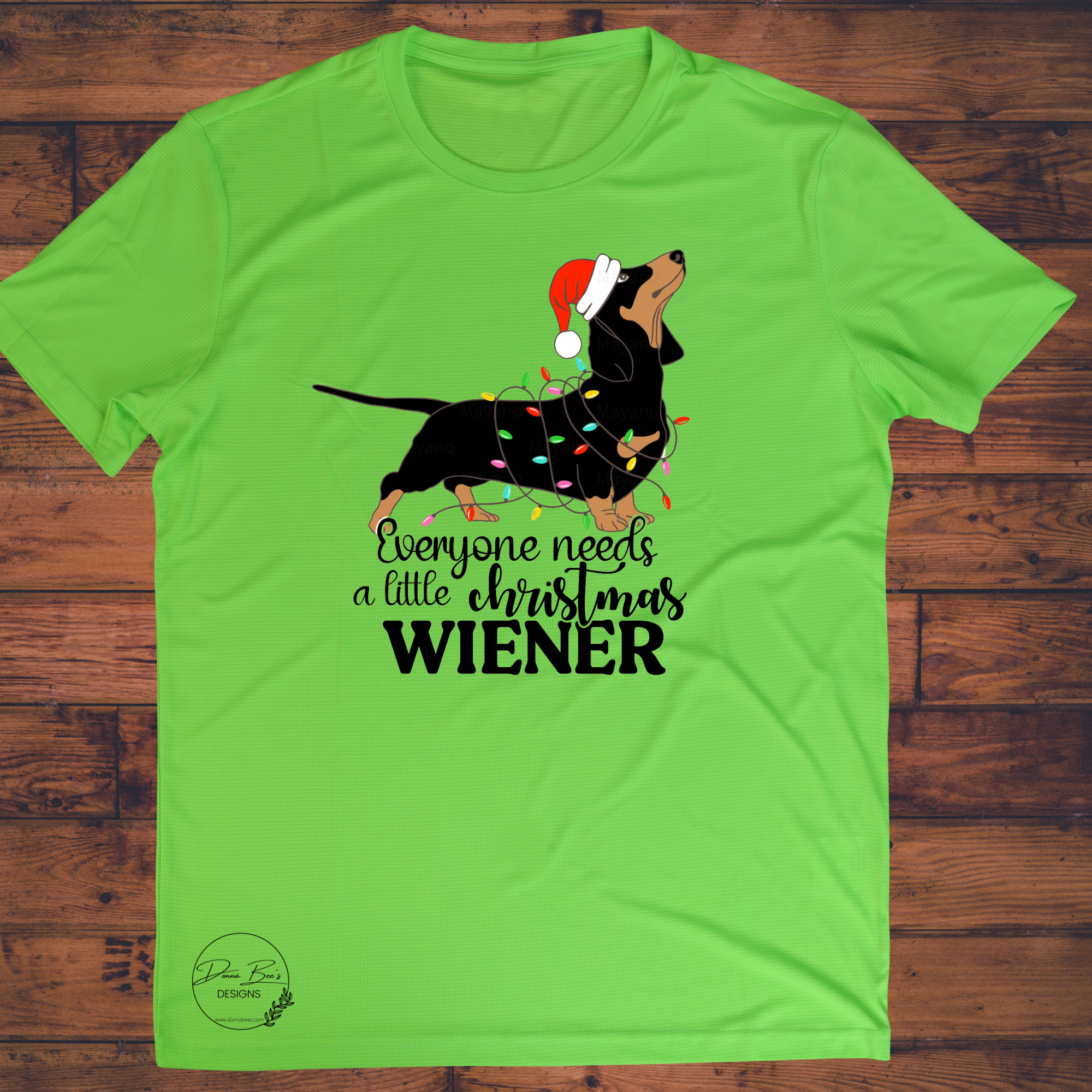 Everyone needs a little Christmas Weiner tee