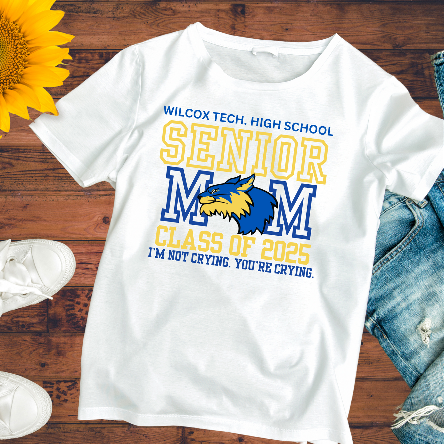 High school Mascot tee | Senior Mom | Class of 2025