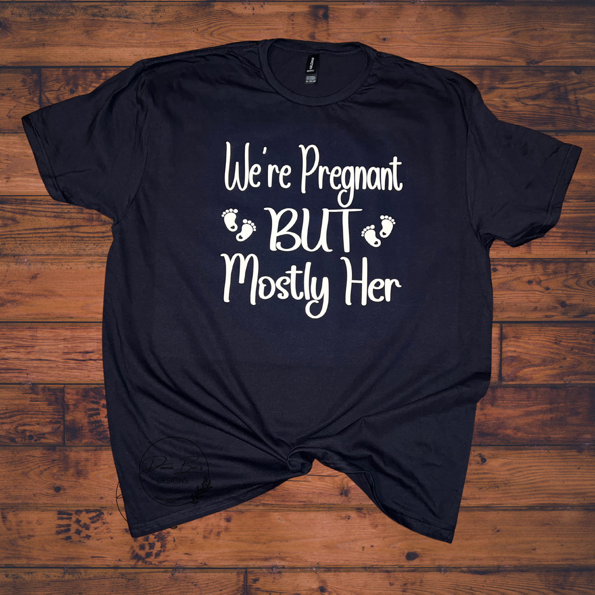 We’re Pregnant | Baby Brewing | Pregnancy announcement couples T-shirt