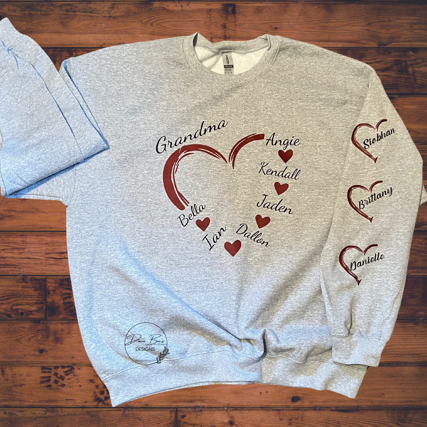 Grandma | Nana|Personalized Crew neck