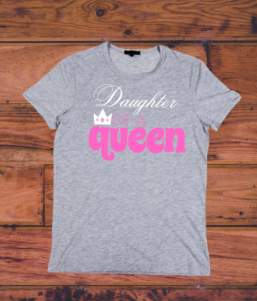 Mommy & Daughter T-Shirt | Queen| Daughter tee