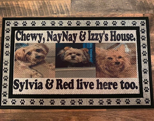 Personalized Doormat.