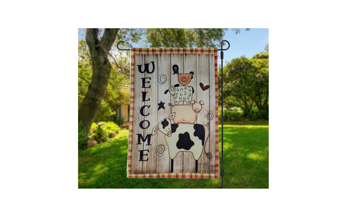 garden flag stand|donnabees.com/