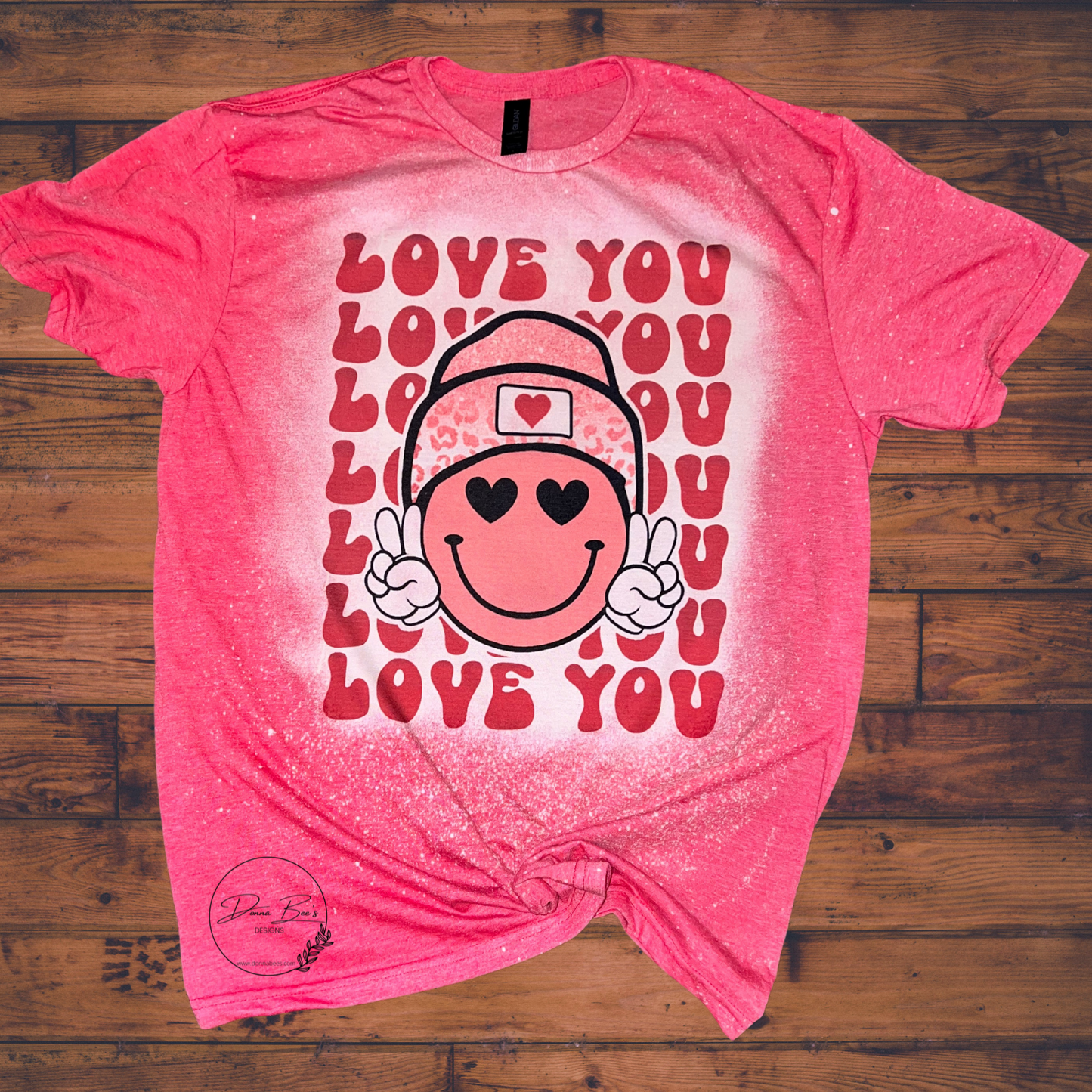 Valentines Day | Love You | Smiley Tee