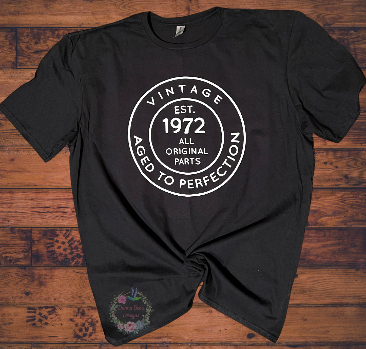 Birth year tee | Aged to perfection | Vintage T-shirt