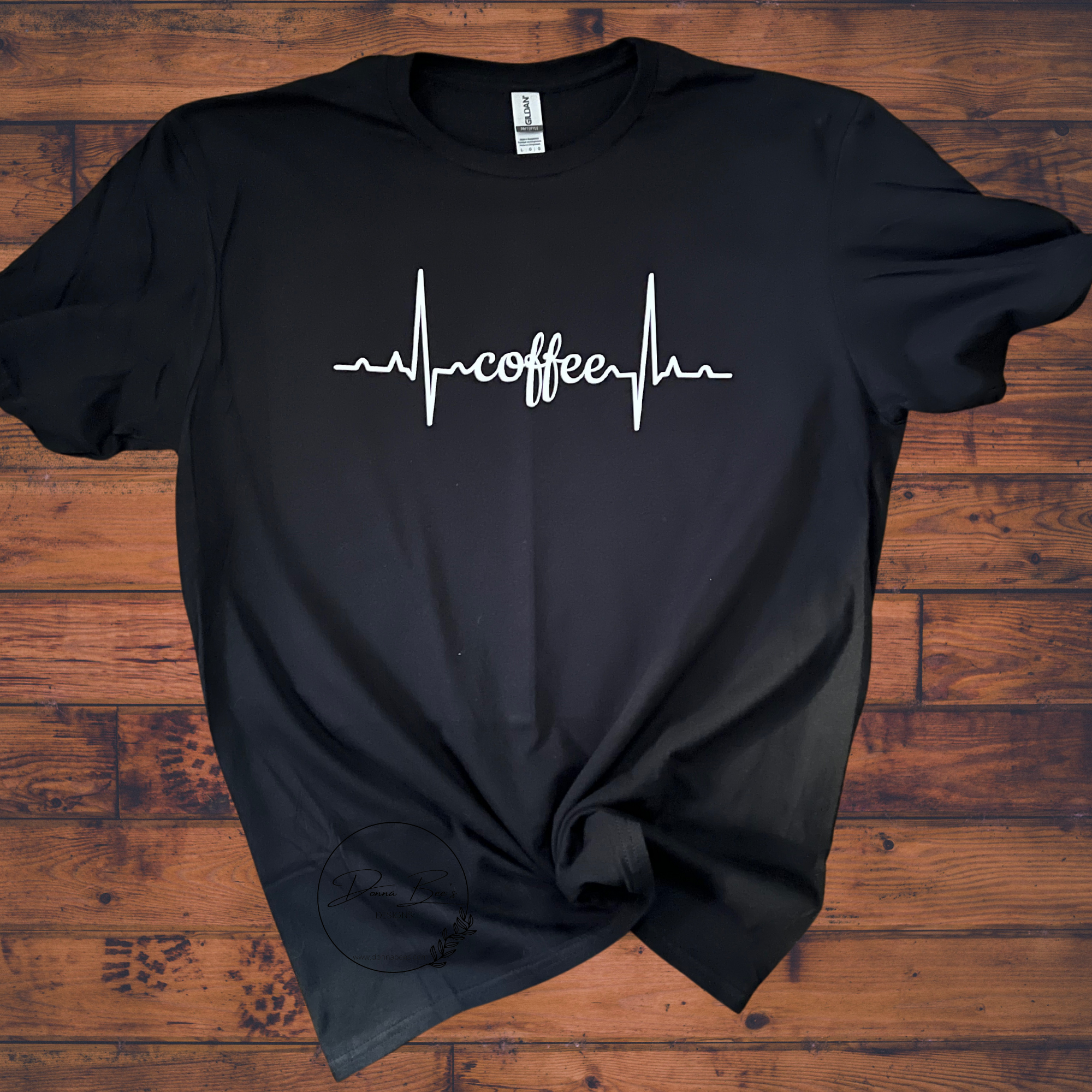 Coffee | Wine |  Heartbeat T-shirt |