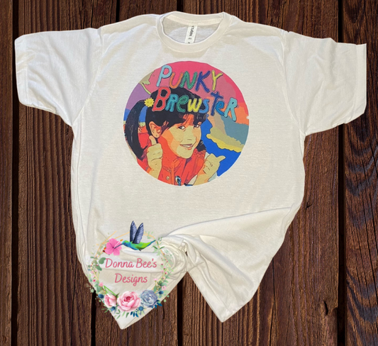 Printed Tee | 80's  | Punky Brewster T-Shirt